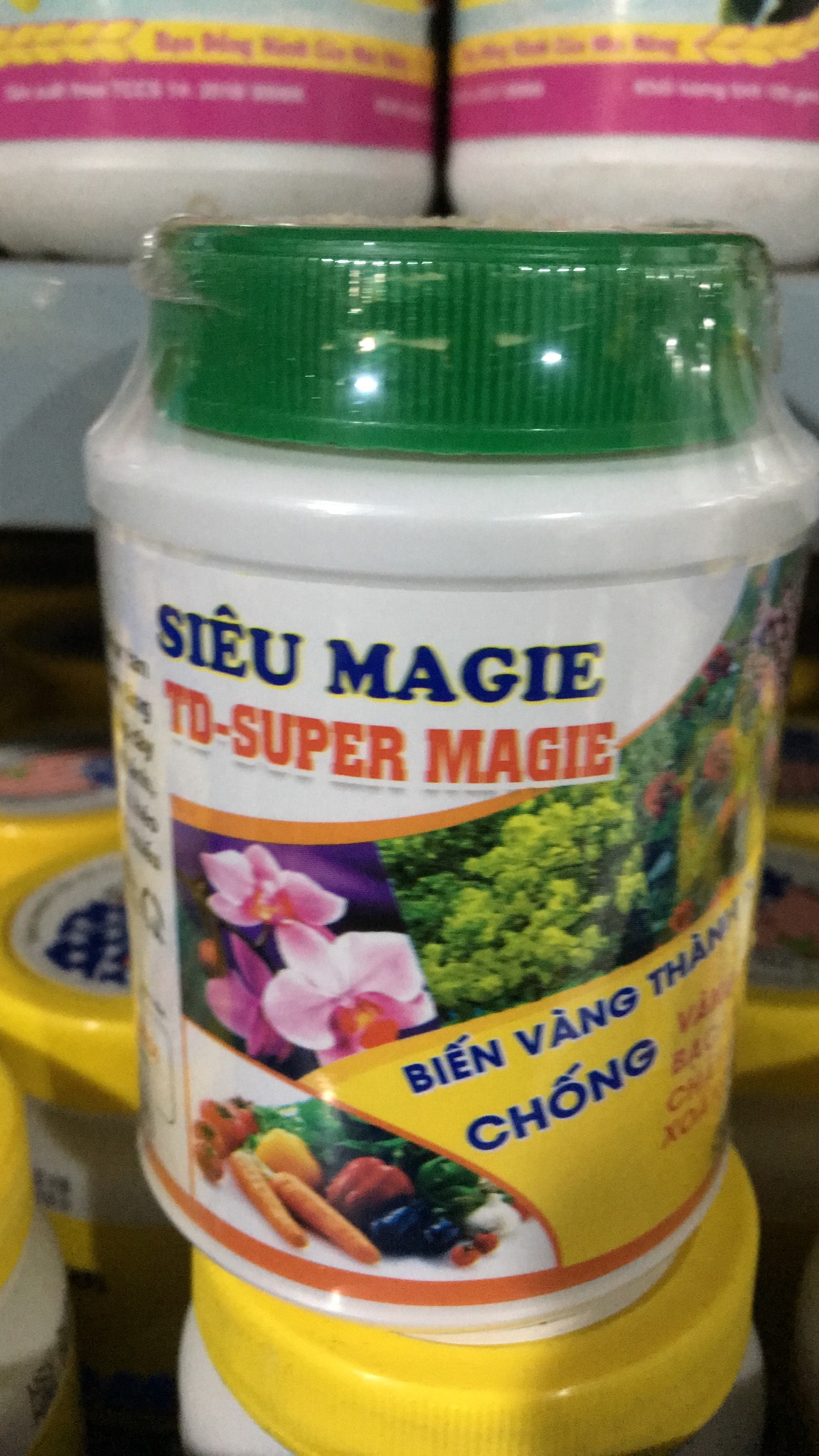 sản phẩm Super MAGIE (TD) dành cho hoa lan cây cảnh 100g