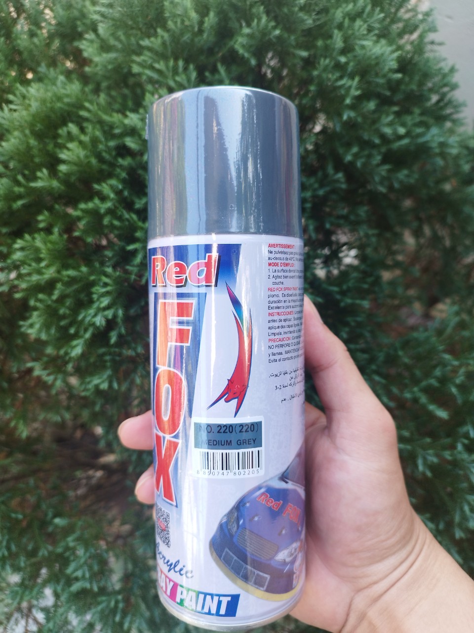 Sơn xịt RED FOX đủ màu 400ml