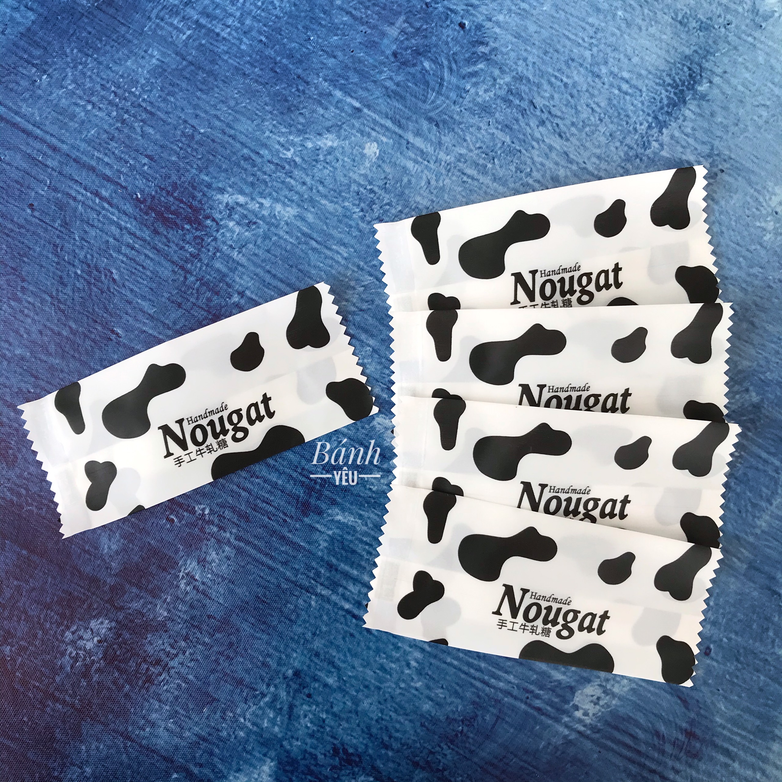 Túi kẹo Nougat hàn miệng