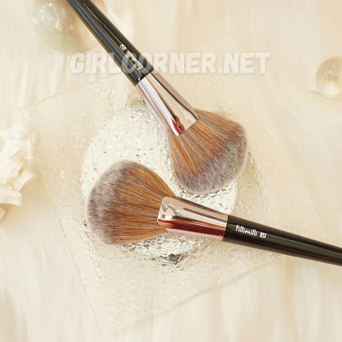 Cọ phủ phấn - khối phấn Fillimilli 851 Fan Brush