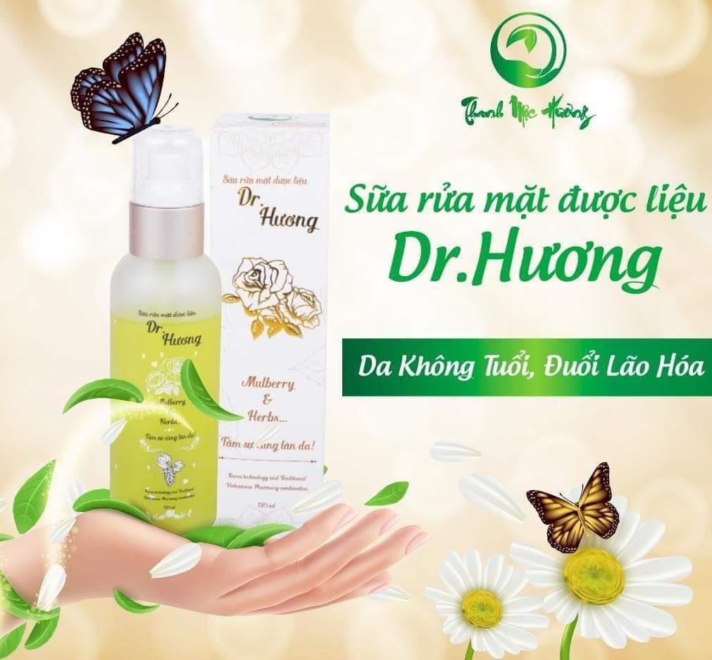 [New] Sữa rửa mặt Dr Hương Thanh Mộc Hương 120ml