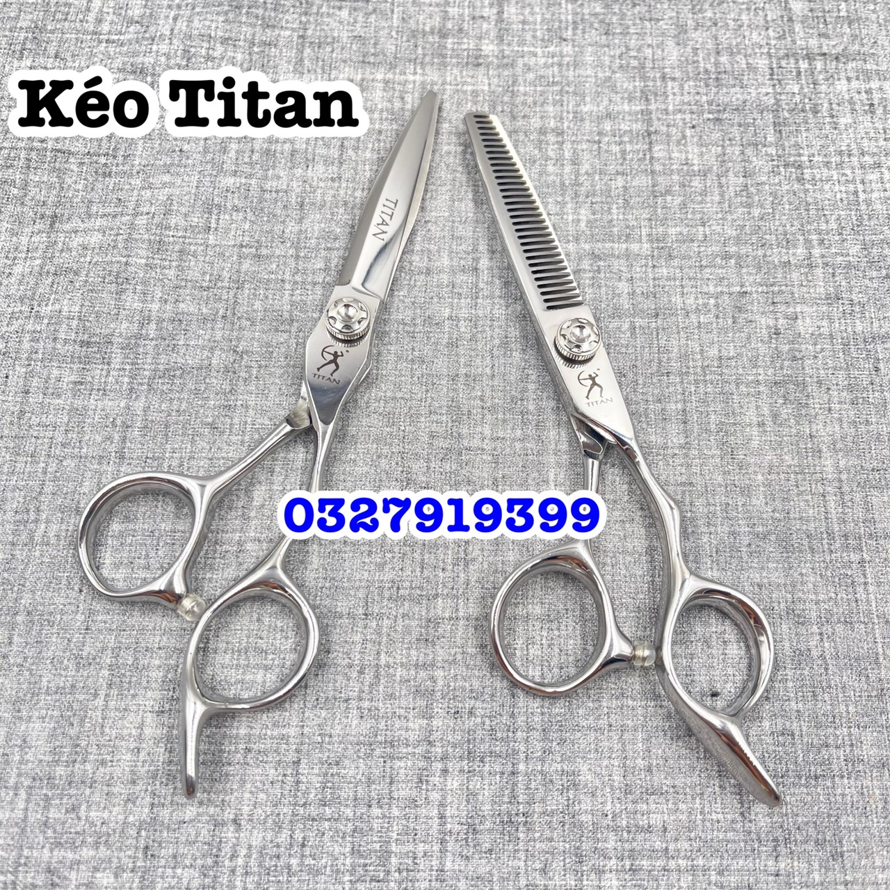 Kéo cắt tóc cao cấp Nhật Titan 6.0 in