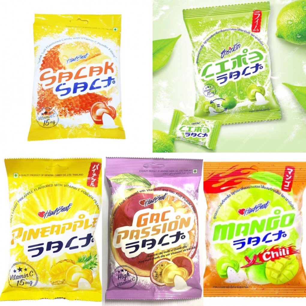 Kẹo Chanh Muối Thái Lan 120gr