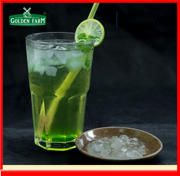 [ HÀNG CÔNG TY ] Siro Bạc Hà Golden Farm 520ml