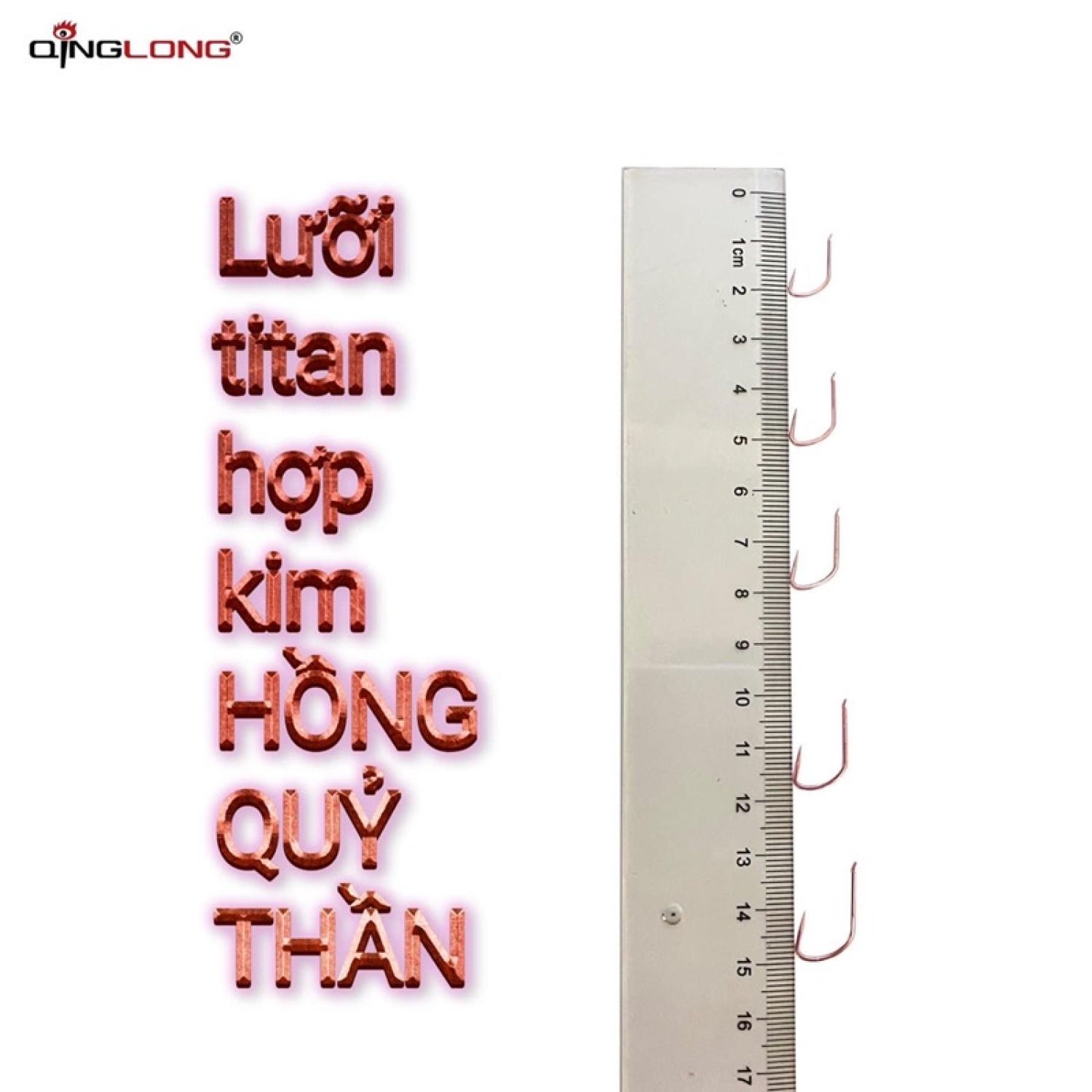Lưỡi câu Hồng Quỷ Thần Simago không ngạnh