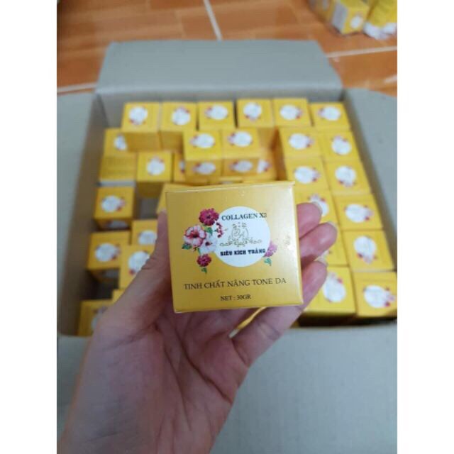 [Rẻ vô địch] [Có sẵn] [Ảnh thật] [Chính hãng] Siêu Kích Trắng COLLAGEN x3 (Hàng Chính Hãng)