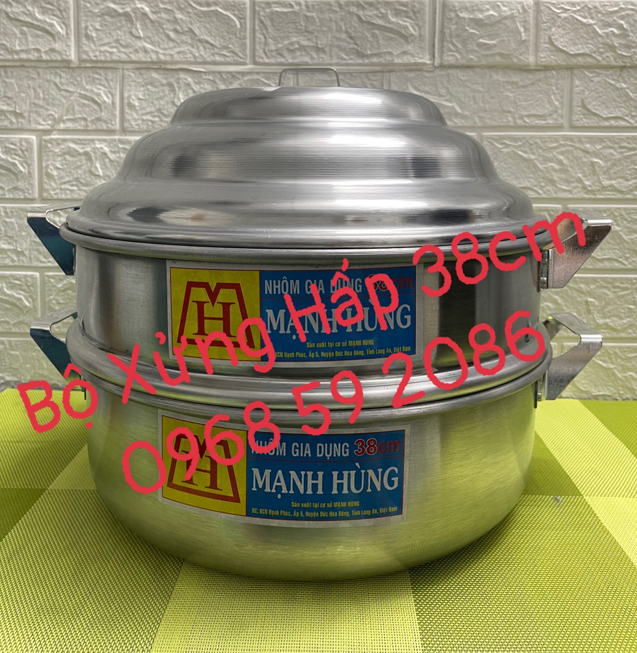 Xửng Nhôm Hấp Mạnh Hùng