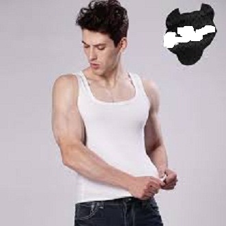 Áo thun 3 lỗ nam cố vuông, thiết kế thời trang, vải dày mịn mát