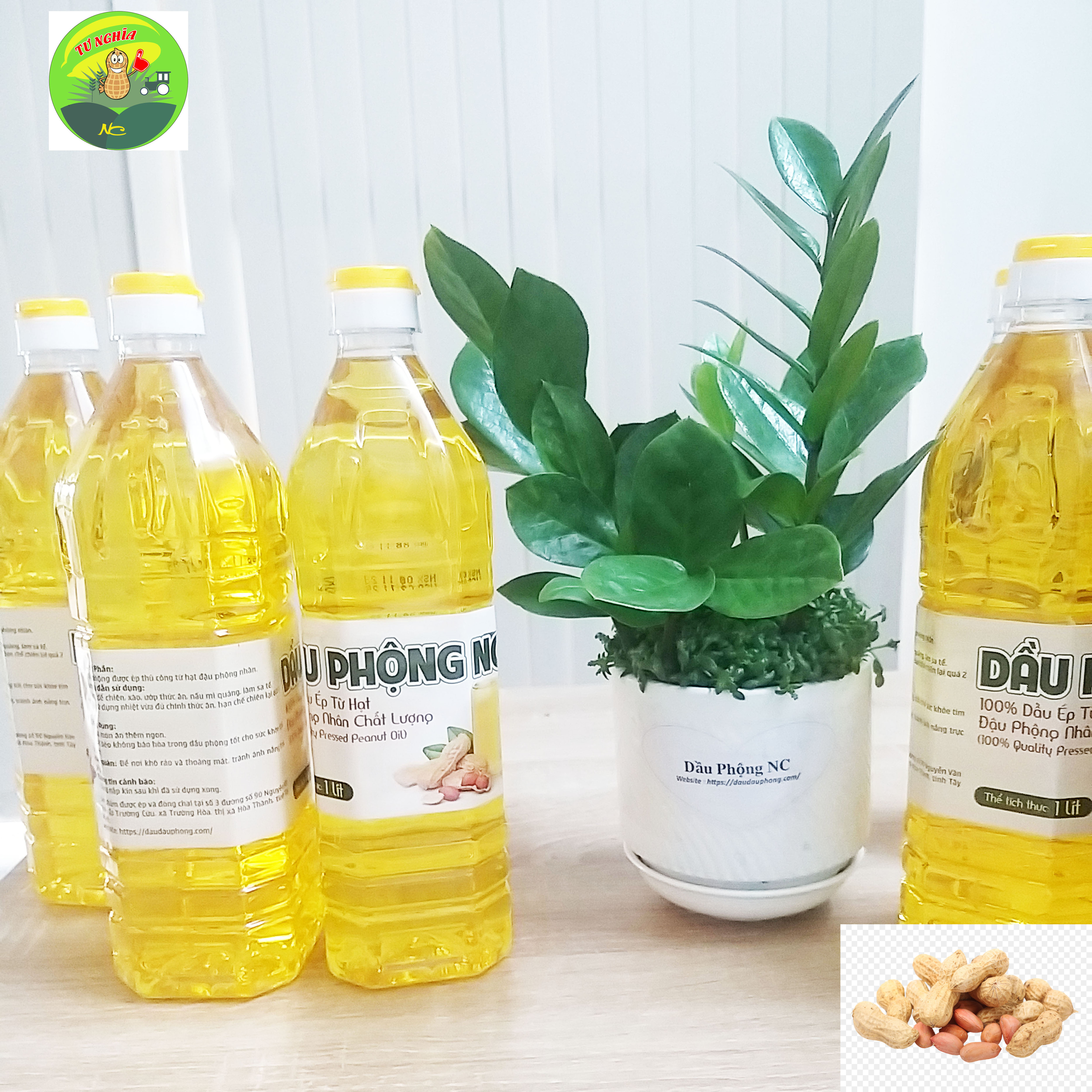 Dầu phộng NC chai 1 lít