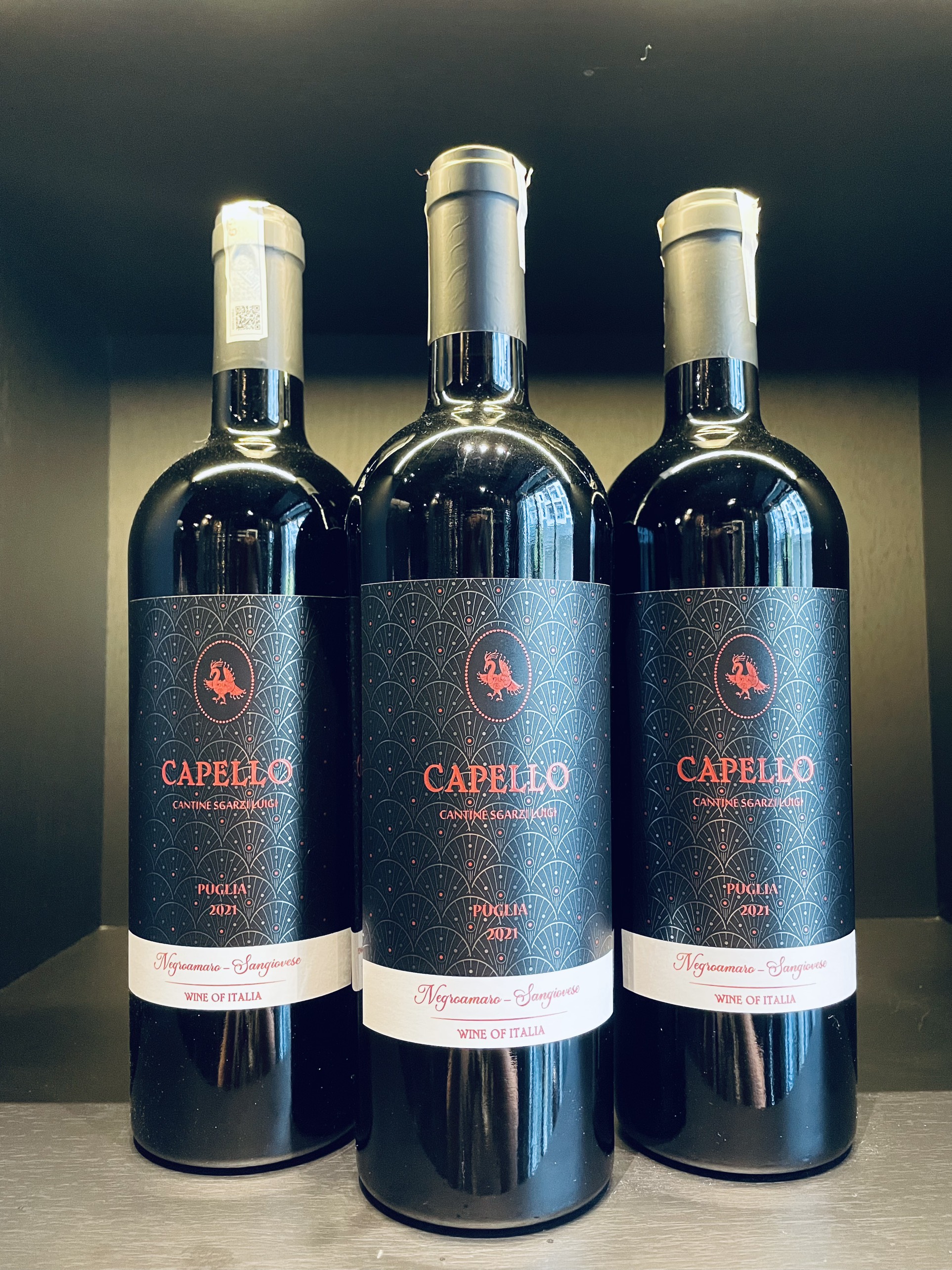 Vang Ý Capello Rosso nhập khẩu chính hãng
