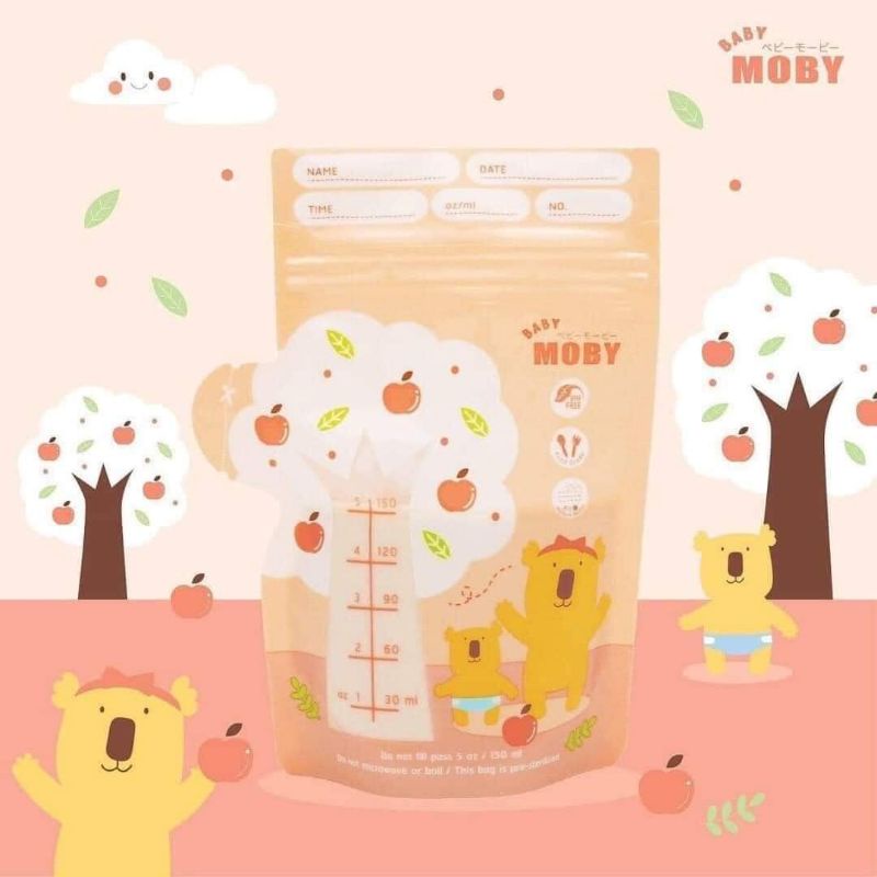 Moby - Túi Trữ Sữa Thái Lan - dung tích 150ML & 240ML