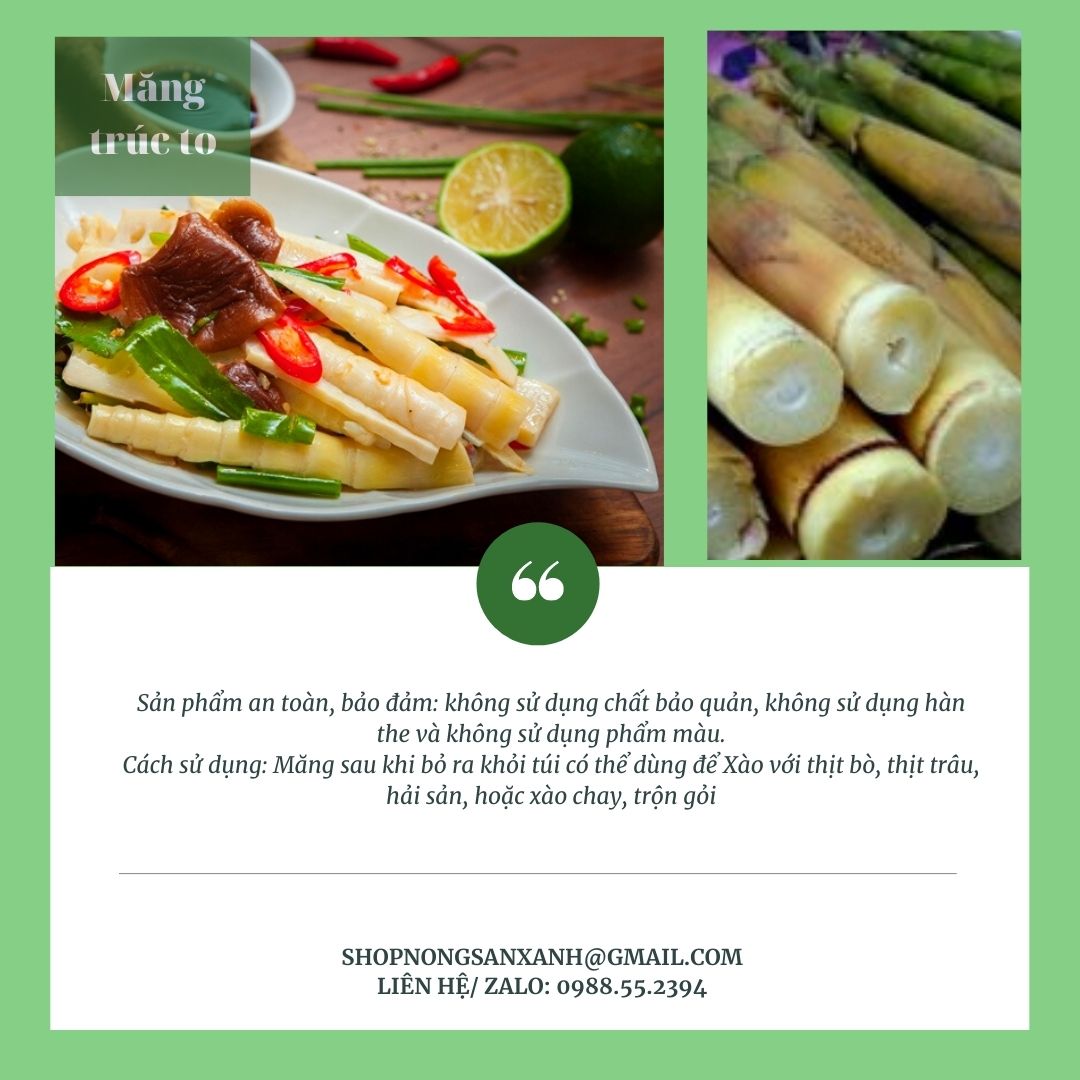 Măng Trúc To (gói 200g) - 00018