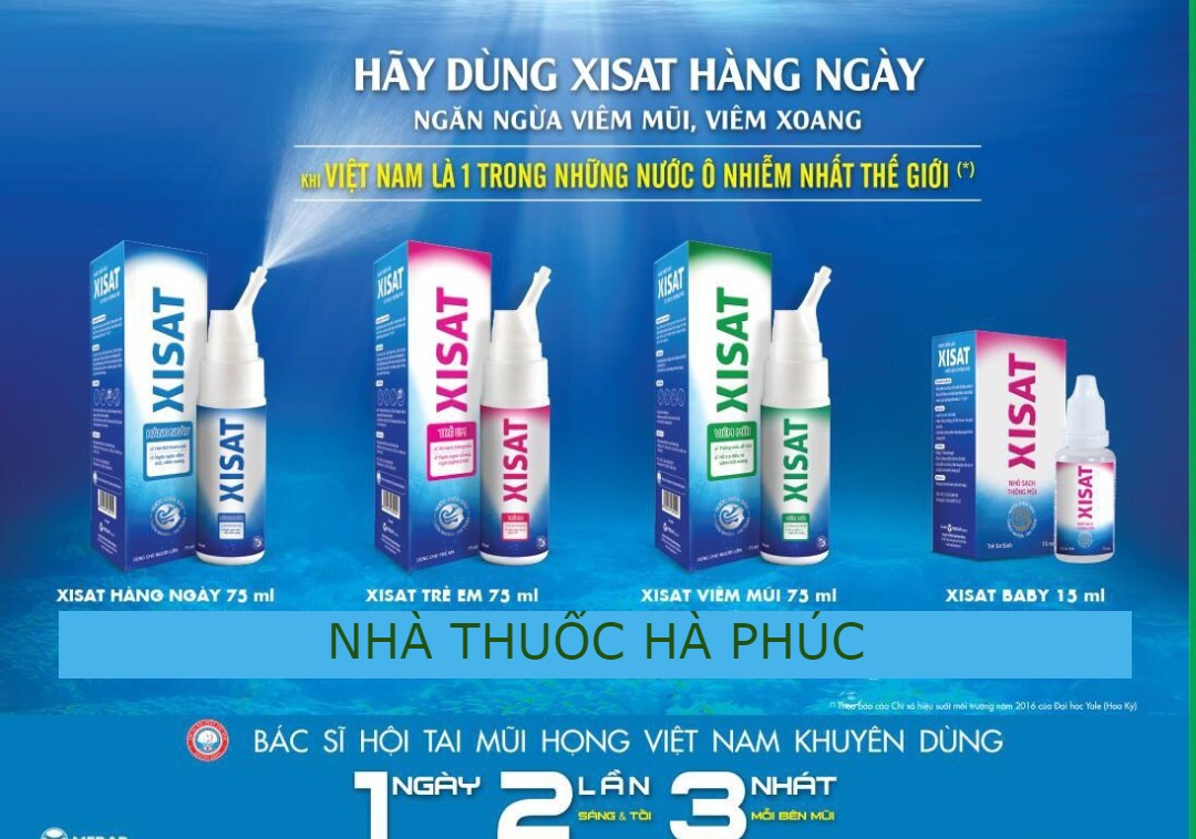 ✅Nước biển sâu xịt mũi Xisat✅Chính hãng