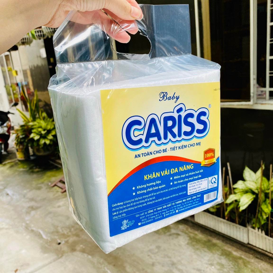 Khăn vải khô đa năng Cariss