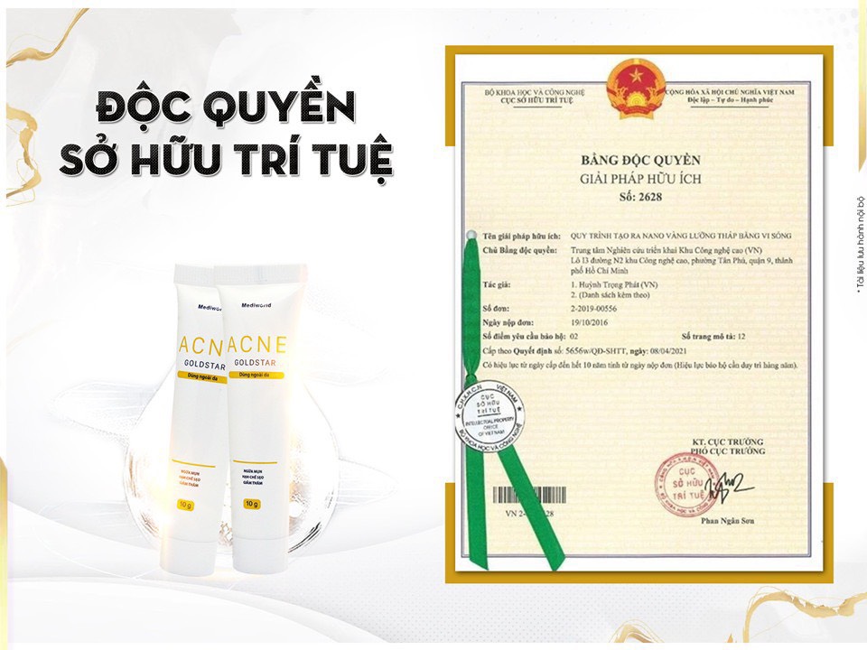 Kem mụn Acne GoldStar 10g