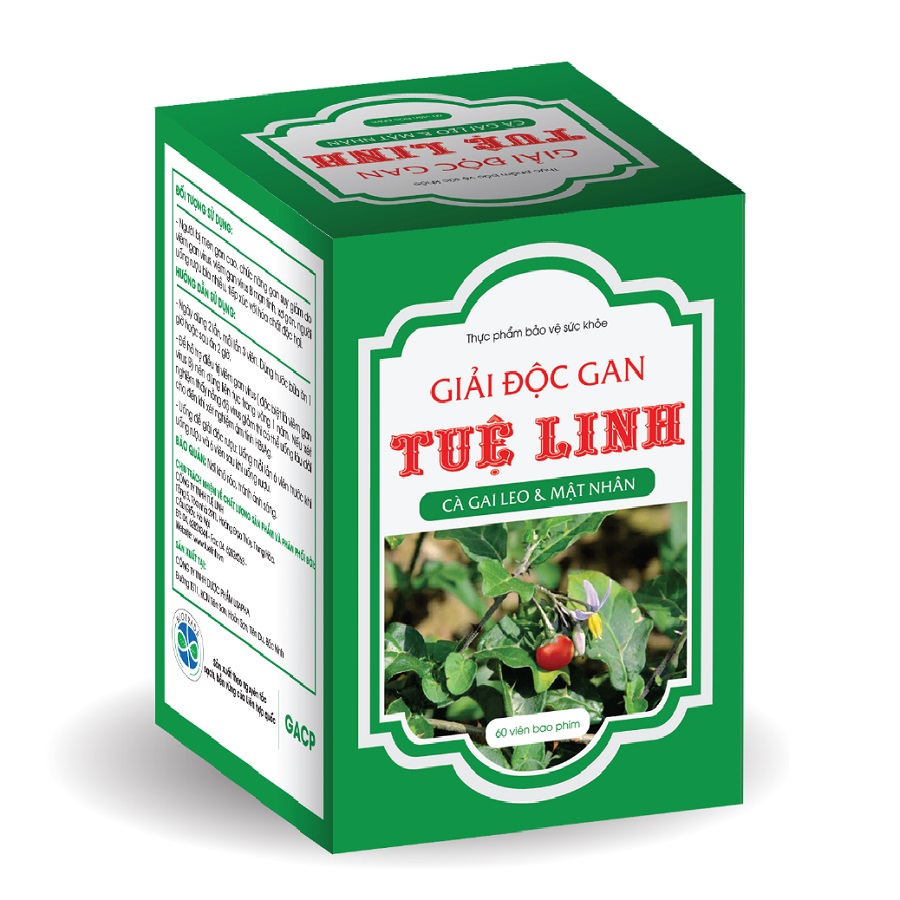 [HCM]GIẢI ĐỘC GAN TUỆ LINH 60 VIÊN