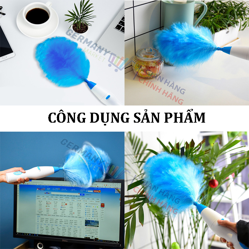 Chổi Quét Bụi Tĩch Điện Tự Động Xoay 360 Độ, Chổi Lau Bụi Spin DUSTER Thông Minh Đa Năng Chức Năng, Lau Đồ Gỗ, Bàn Thờ, Máy Tính, Ô tô Tiện Lợi, Chổi Lông Gà, Chổi Phất Trần, Dụng Cụ Vệ Sinh Lau Chùi Nhà Cửa  - Giadungbv247