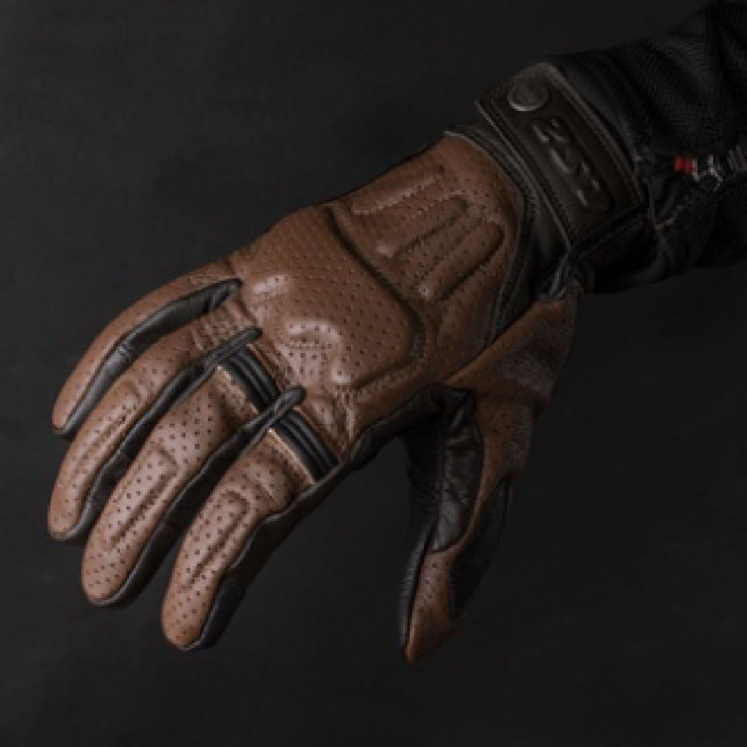 GĂNG TAY LS2 RUST MAN LEATHER DÀI NGÓN - GARA20