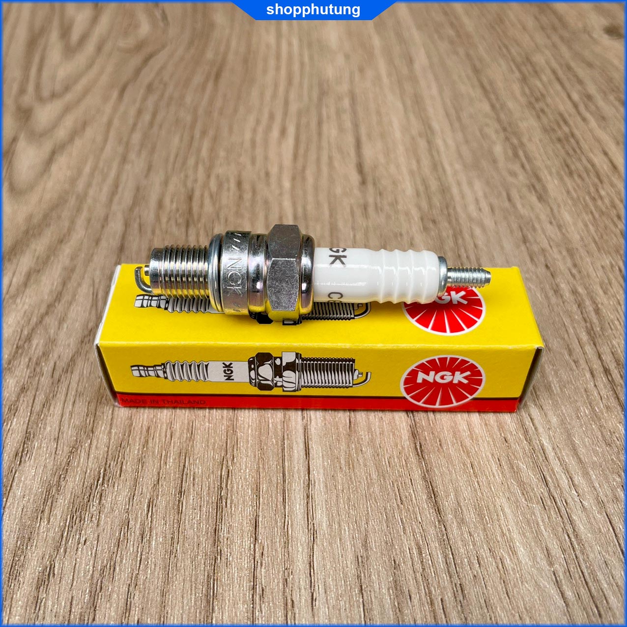 [HCM] Bugi NGK - C6HSA (chân ngắn) dùng cho Honda Wave Dream Cub 50cc 70cc 100cc