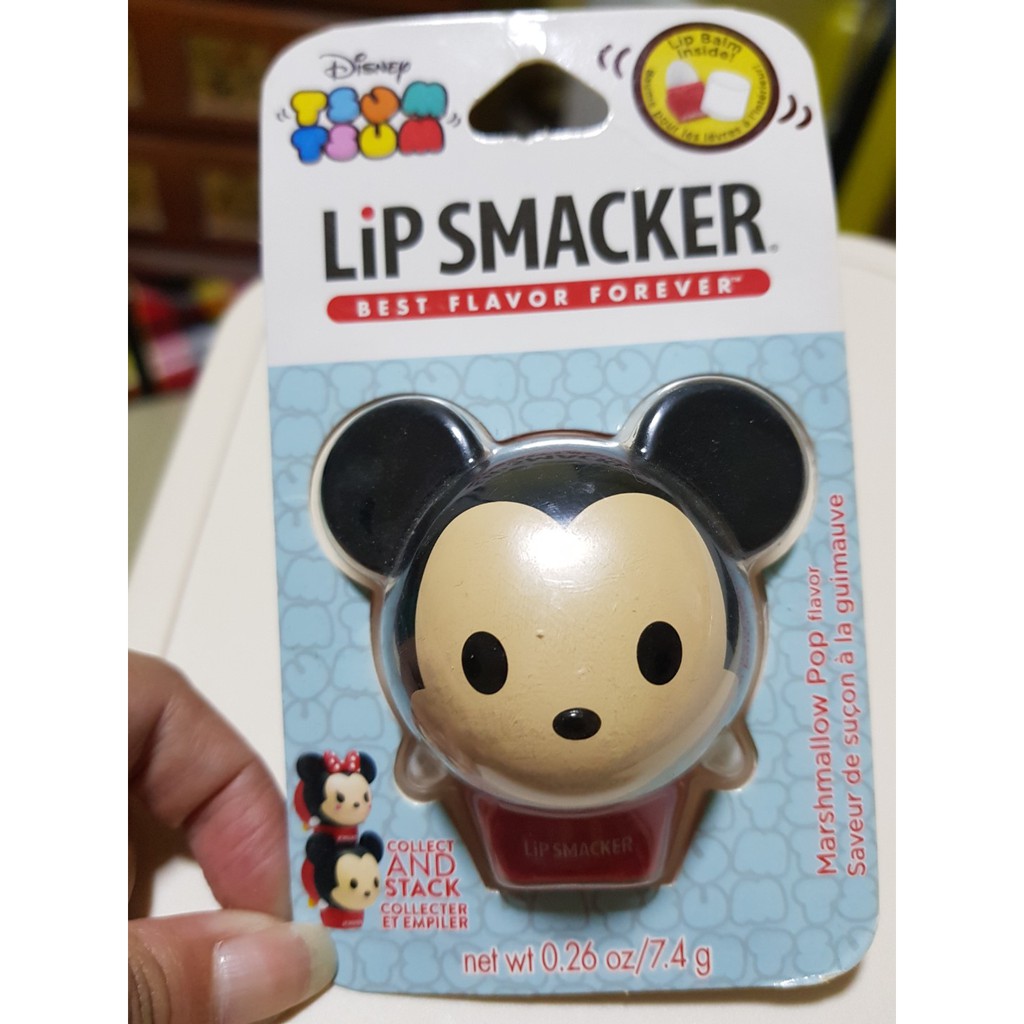 [Chính hãng, có tem] Son dưỡng Lip Smacker Disney Tsum Tsum chuột Mickey (hàng chuẩn Mỹ)