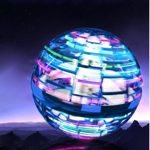 Quả Cầu Ma Thuật Phát Sáng Lơ Lửng Có Đèn Nhấp Nháy Nhiều Màu Sắc, đồ chơi UFO phát sáng cho mọi lứa tuổi, Quả bóng bay, quả cầu ma thuật, bóng bay phát sáng,có đèn led