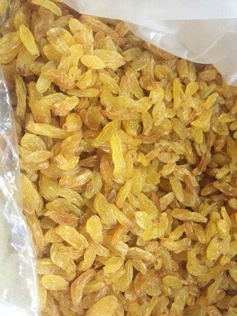 500G Nho khô vàng Ấn Độ looại 1(không đường)