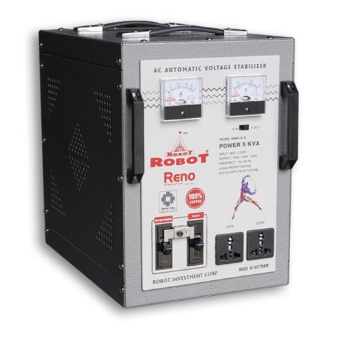 Ổn áp 1 pha ROBOT - Reno 5KVA ( Hàng chính hãng)