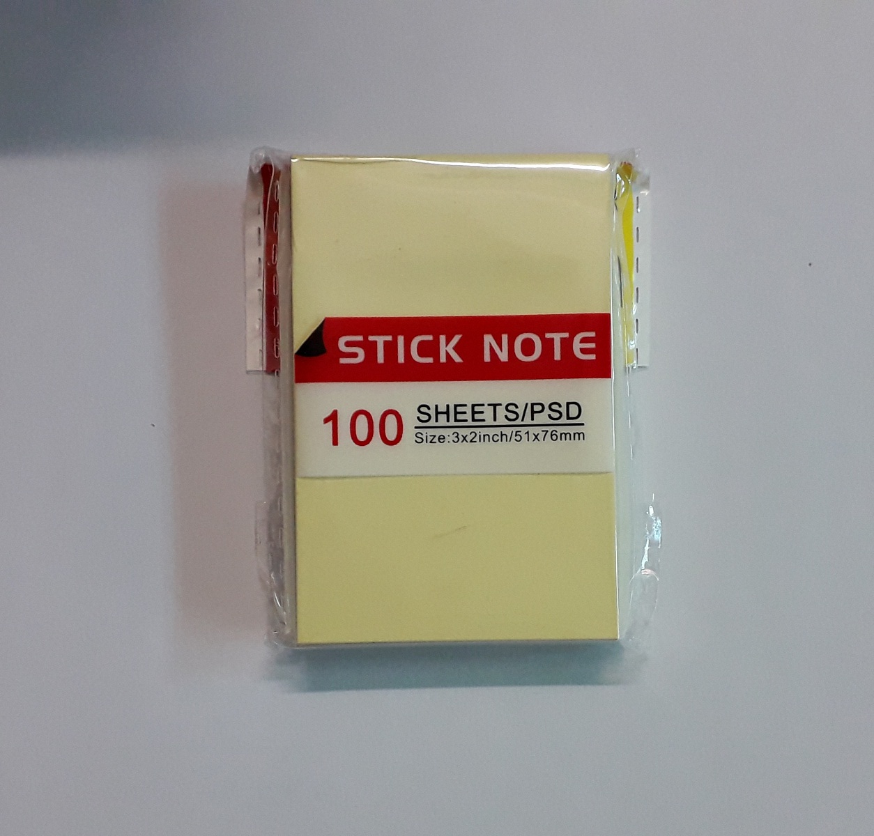 Giấy Ghi Chú Có Keo 3x 2 ( vàng ) ( 51 mm x 76 mm)- combo 5 xấp