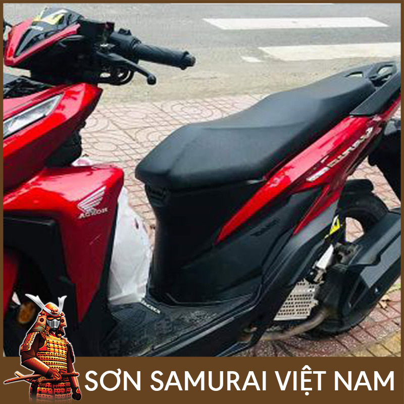 Sơn samurai đỏ nhám - Combo màu đỏ nhám H138 bóng 128A