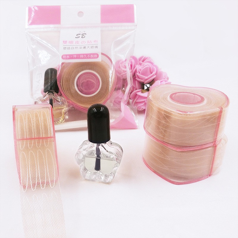 Set 600 Miếng Dán Kích Mí Lưới (Kèm Keo Và Nhíp)