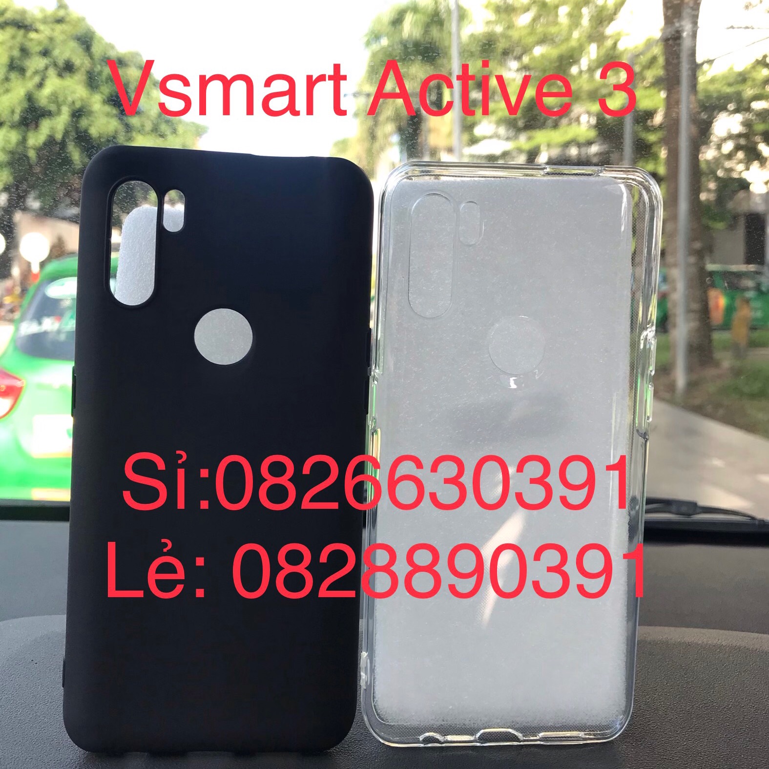 Ốp Lưng Vsmart Active 3 sillcon dẻo