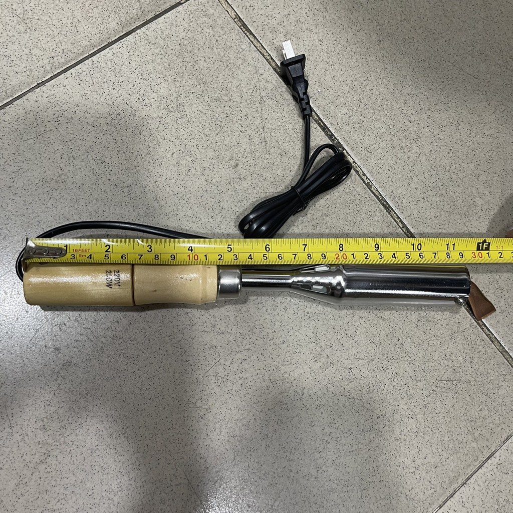 Mỏ hàn 200W cán gỗ chuyên dụng cho mối hàn to
