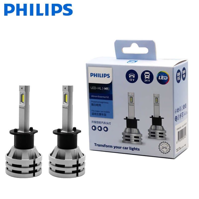 Đèn pha LED H1 Philips Ultinon Essential Gen 2 Siêu Sáng