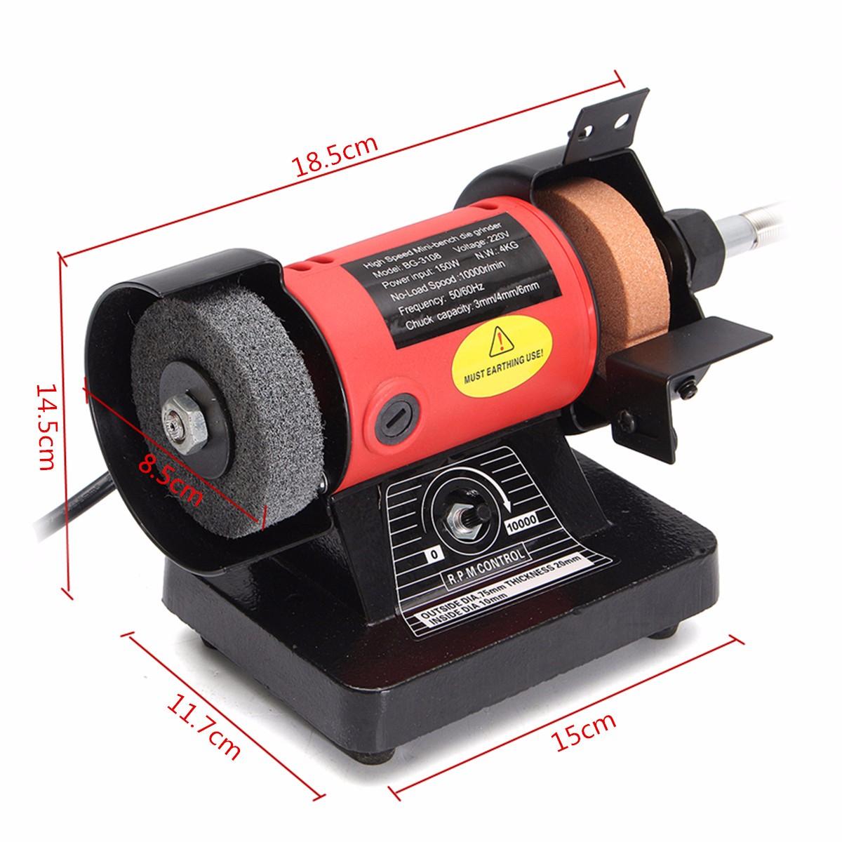 Máy mài để bàn đa năng mini Bench Grinder BG-3108