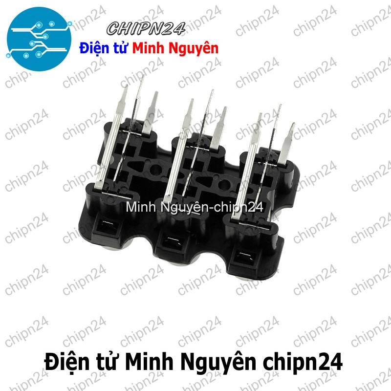 [1 cái] (F116.3) Jack cắm Audio RCA AV5 6 chấu (Jack Âm thanh AV Bông sen Hàn Board) - HH004223