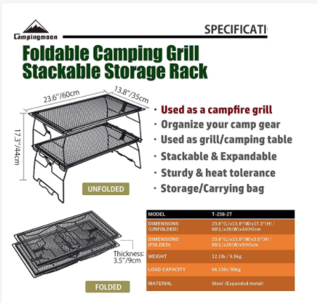 Kệ đa năng Campingmoon T-238