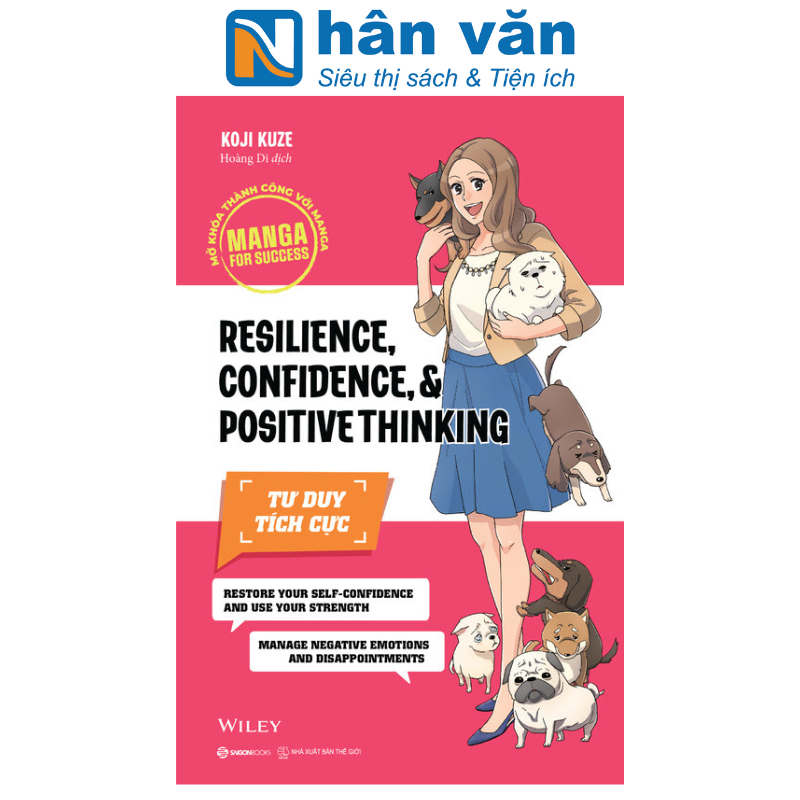 Sách - Manga For Success - Mở Khóa Thành Công Với Manga - Resilience, Confidence And Positive Thinking - Tư Duy Tích Cực - Sài Gòn Books