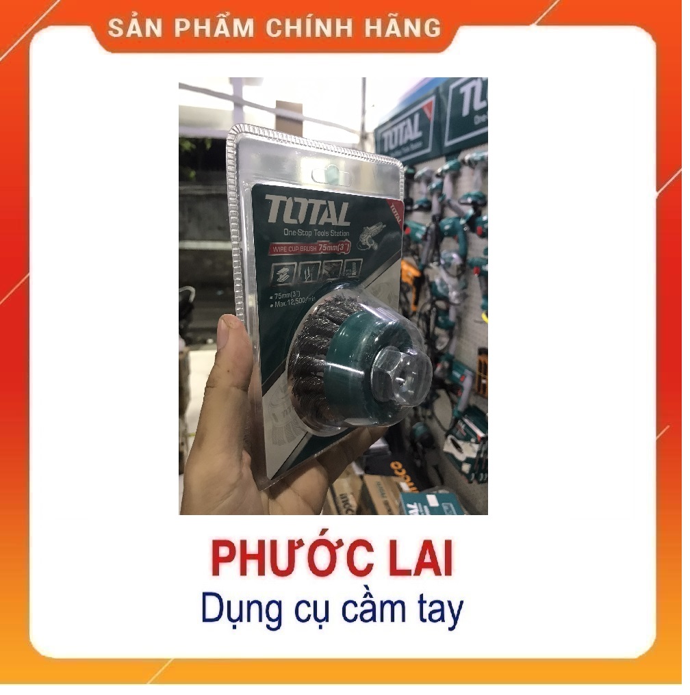 Cước thép xoắn 75mm TOTAL TAC32031.2