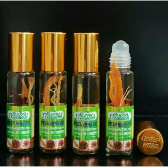 [Đ] Combo 3 chai dầu lăn nhân sâm Thái Lan 8ml/chai