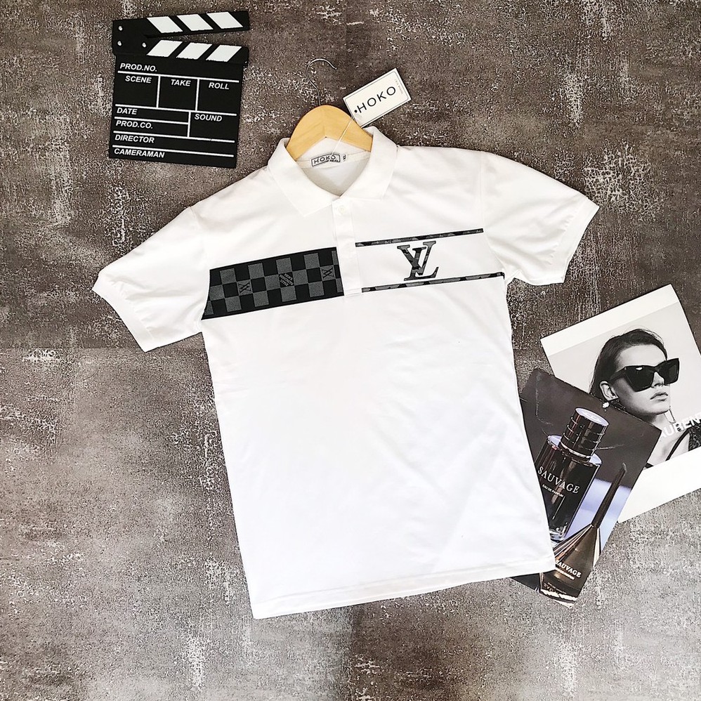 [FREESHIP + SALE 36%] Áo thun Nam Nữ Áo Polo cổ bẻ Louis Vuitton