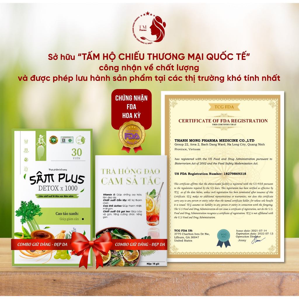 ( hàng chính hãng ) kẹo giảm cân sâm plus . 30 kẹo và 15 trà