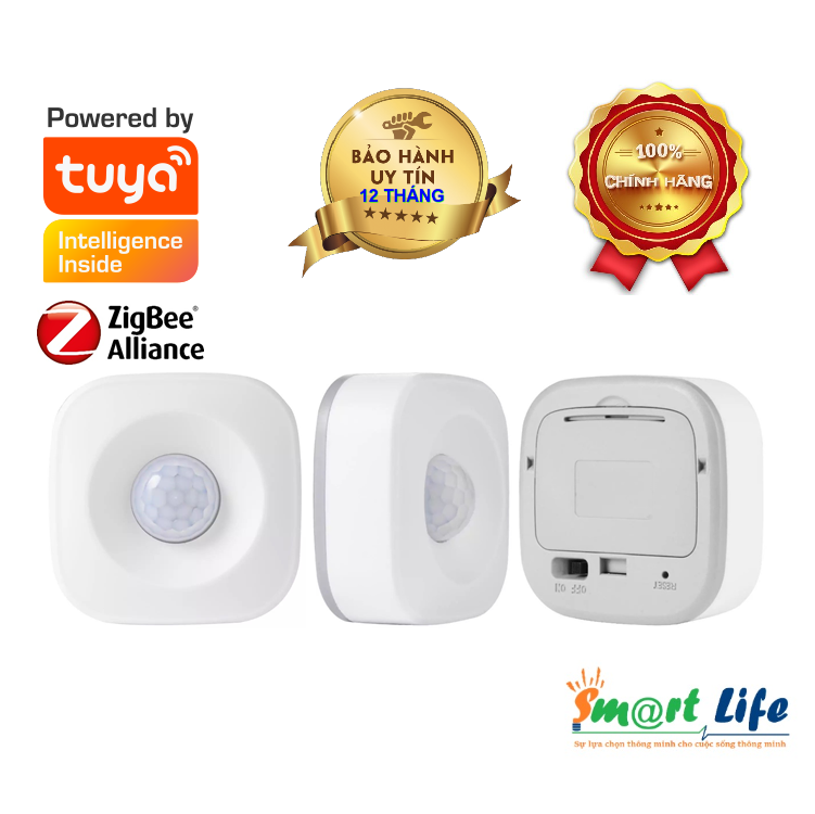 Cảm biến chuyển động cao cấp Tuya Smart Life PIR Sensor hệ Zigbee