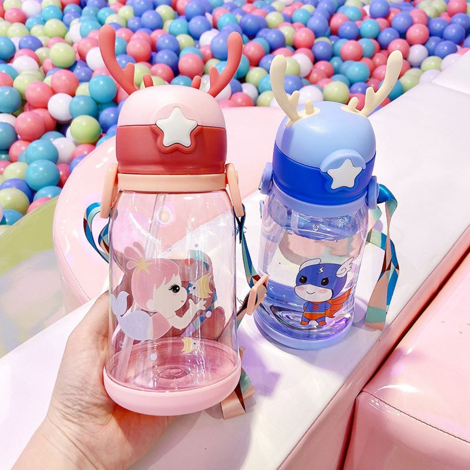 BÌNH NƯỚC SỪNG HƯƠU, BÌNH NƯỚC CHO BÉ