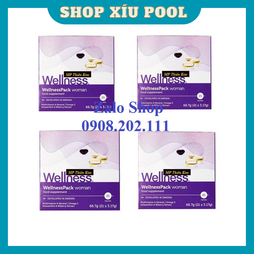 29696, 29697 Wellnesss Pack Dành Cho Nữ Và Nam