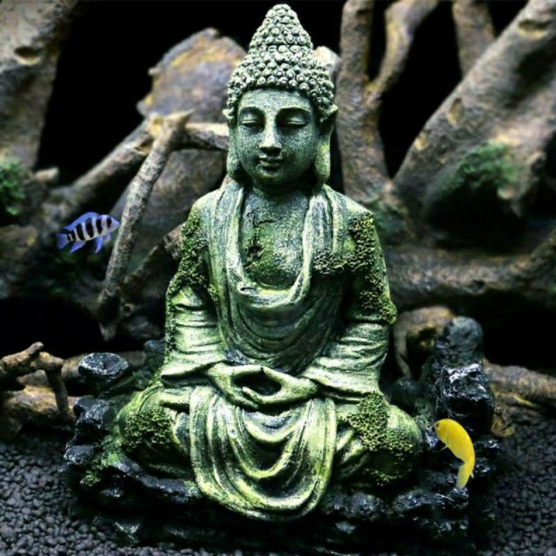 Tượng Phật Thiền Trang Trí Bể Cá, Bể Bán Ca, Bể Thủy Sinh