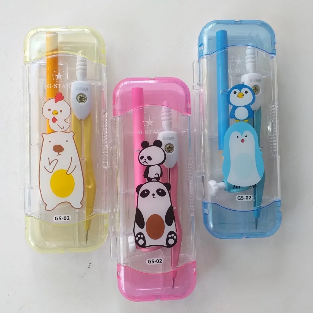 compa chì gỗ Gstar (GS-02) xanh,hồng,vàng