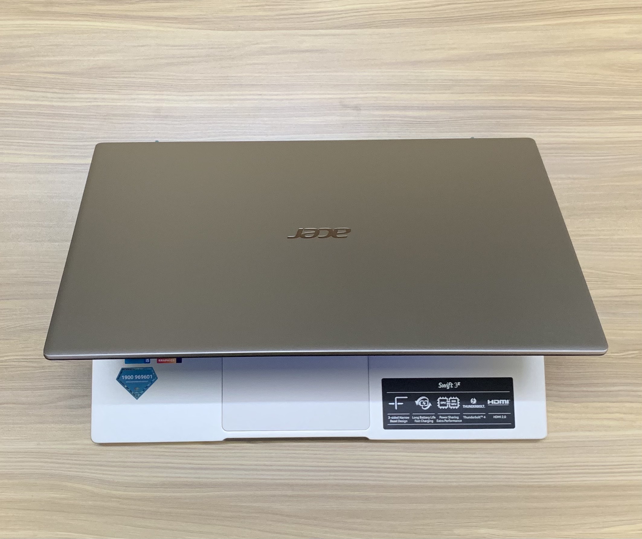 Laptop Acer Swift 3x SF314 510G 57MR Chip intel core i5 1135G7/Ram 8G/Ổ Cứng 512G SSD/ VGA Intel Iris Xe Max 4GB/Win10 - HÀNG CHÍNH HÃNG