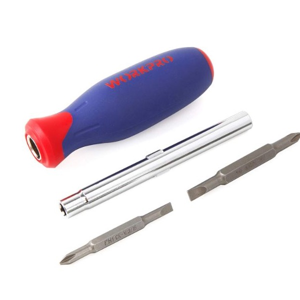 Tua vít đổi đầu Workpro W021186 6 trong 1