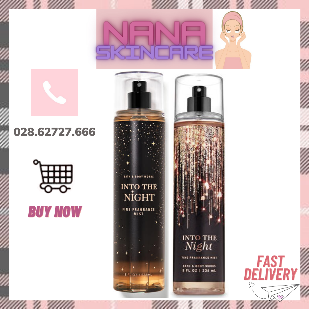 Xịt Thơm Toàn Thân Bath And Body Works - Into The Night Body Mist