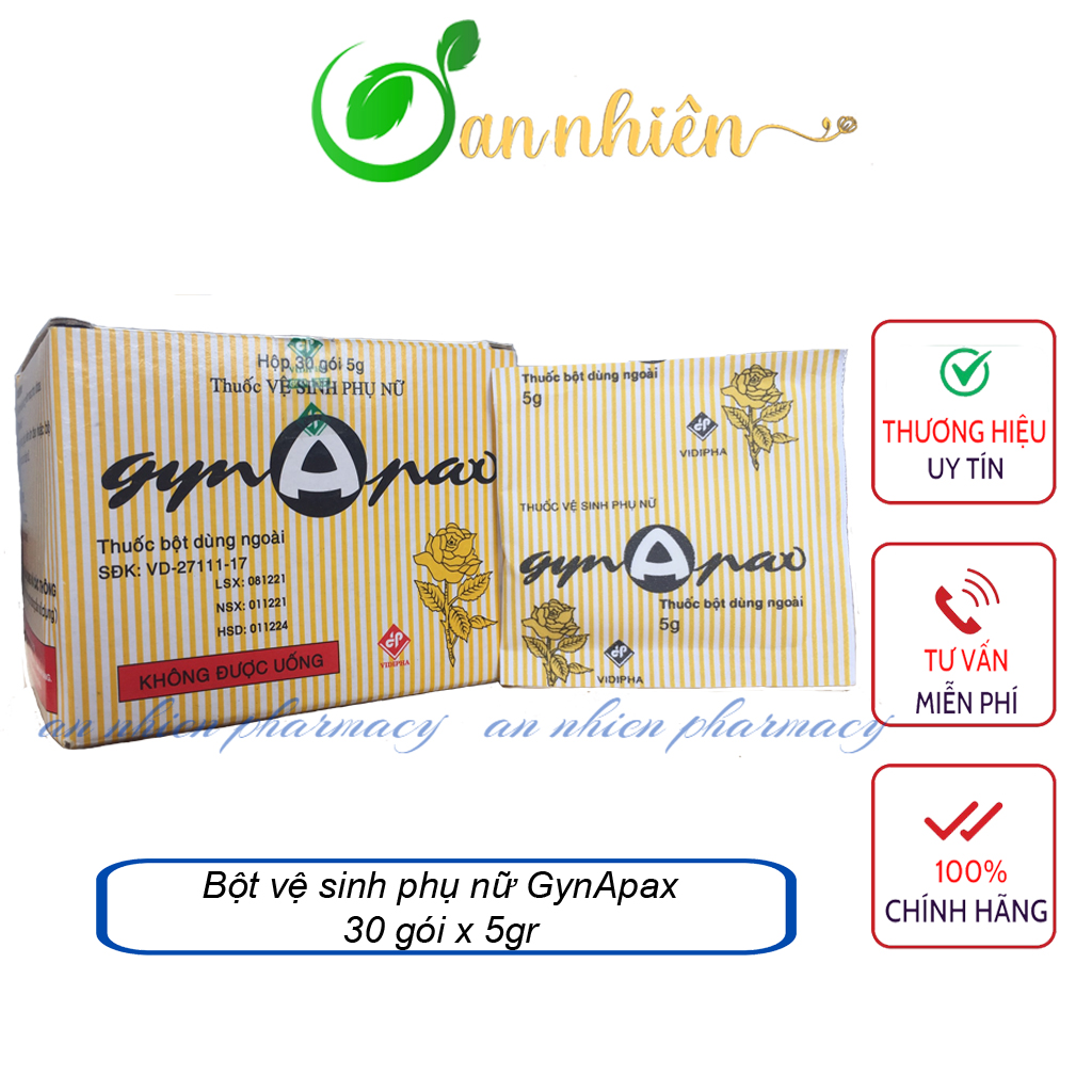 Bột vệ sinh phụ nữ GynApax